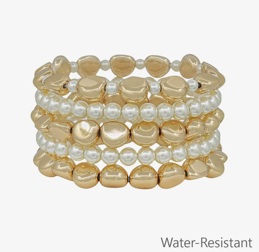 Pearl Bracelet stack