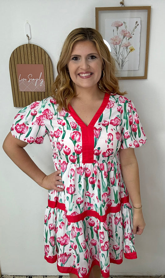 Spring Flowers Dress