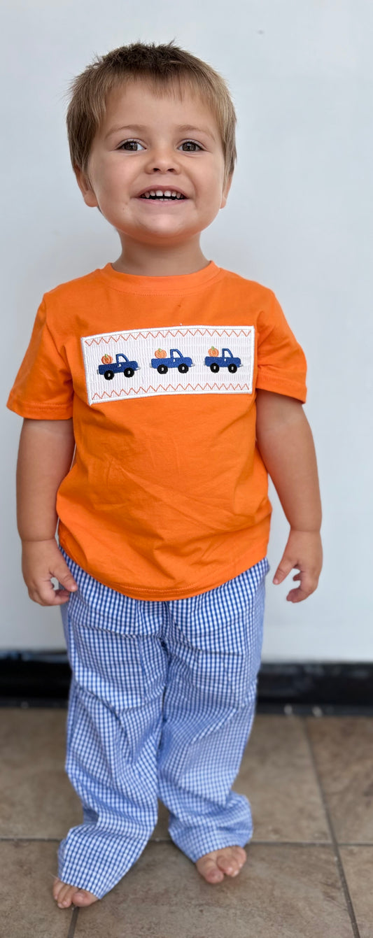 Pumpkins and Truck Set