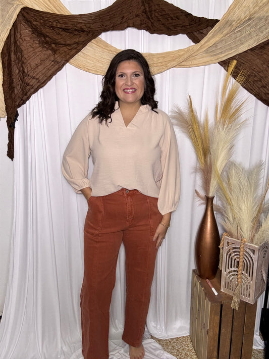 Southern Copper Color Denim
