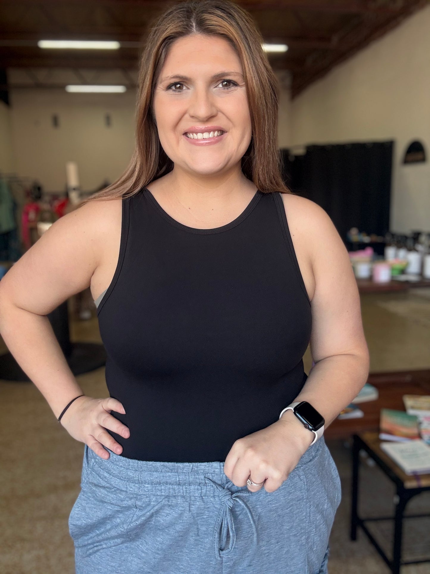Black basic BodySuit