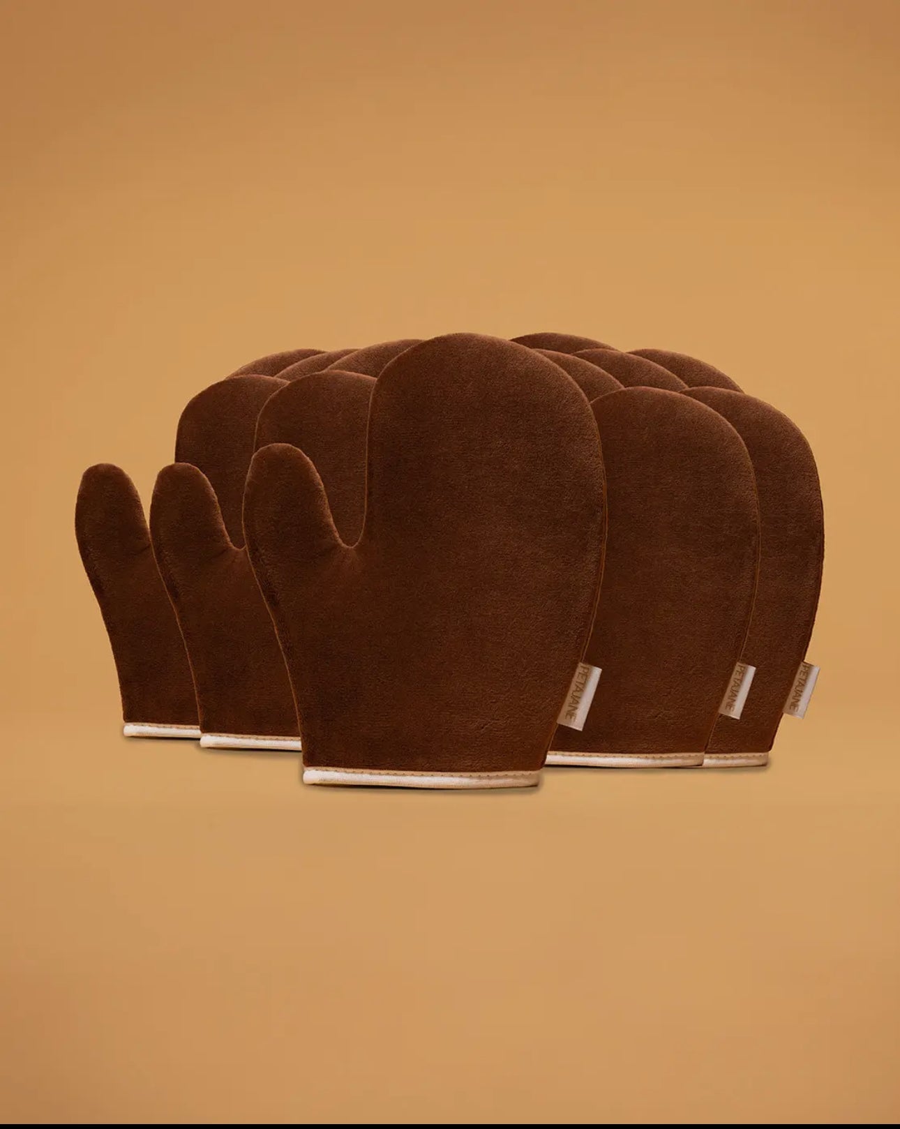 Hand mitt self tanner applicator