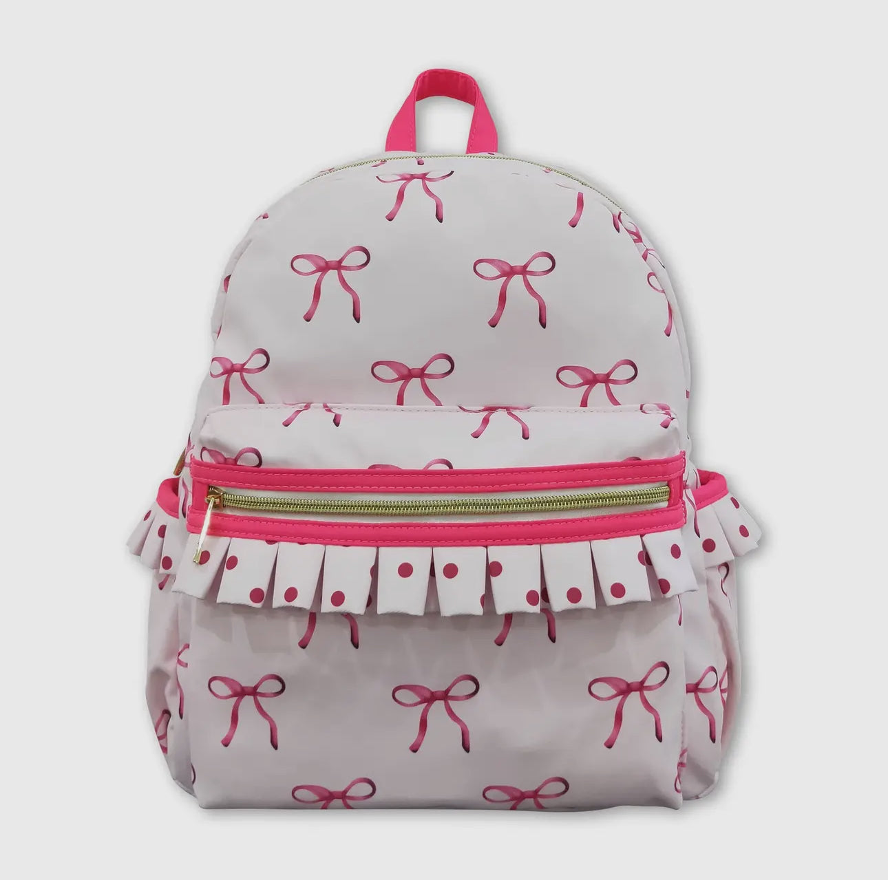 Pink Bow Bookbag