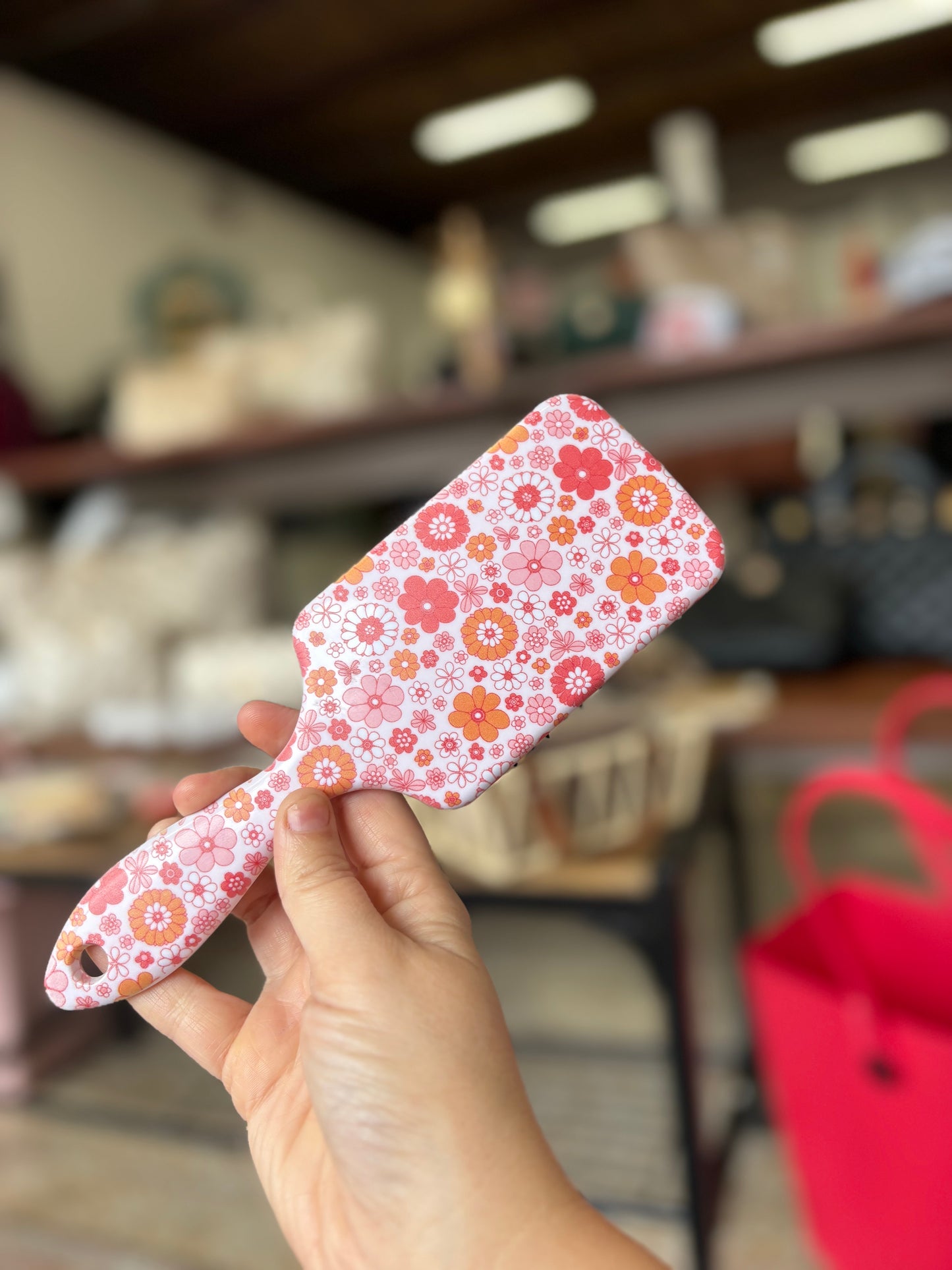 Paddle hair brush