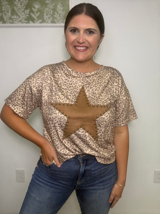 Cheetahlious Top