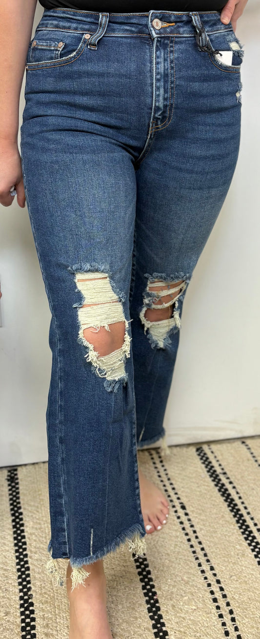 Zenana Cropped Denim Jeans