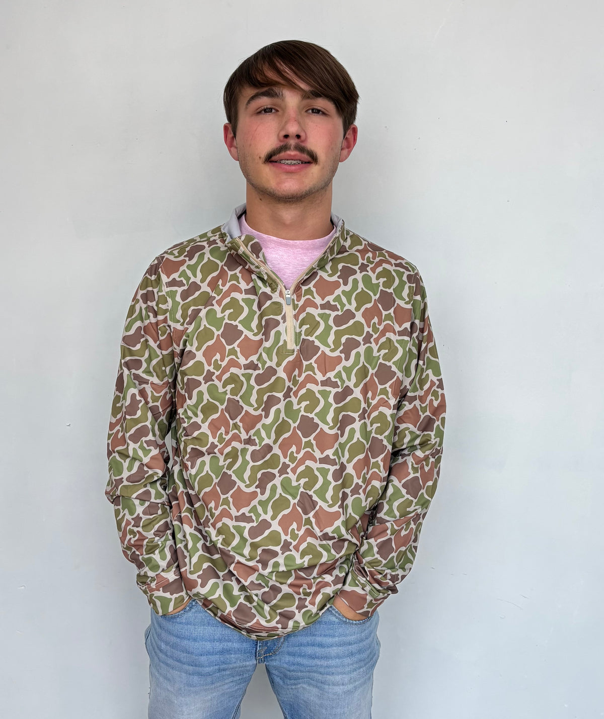 Clark Camo Pullover
