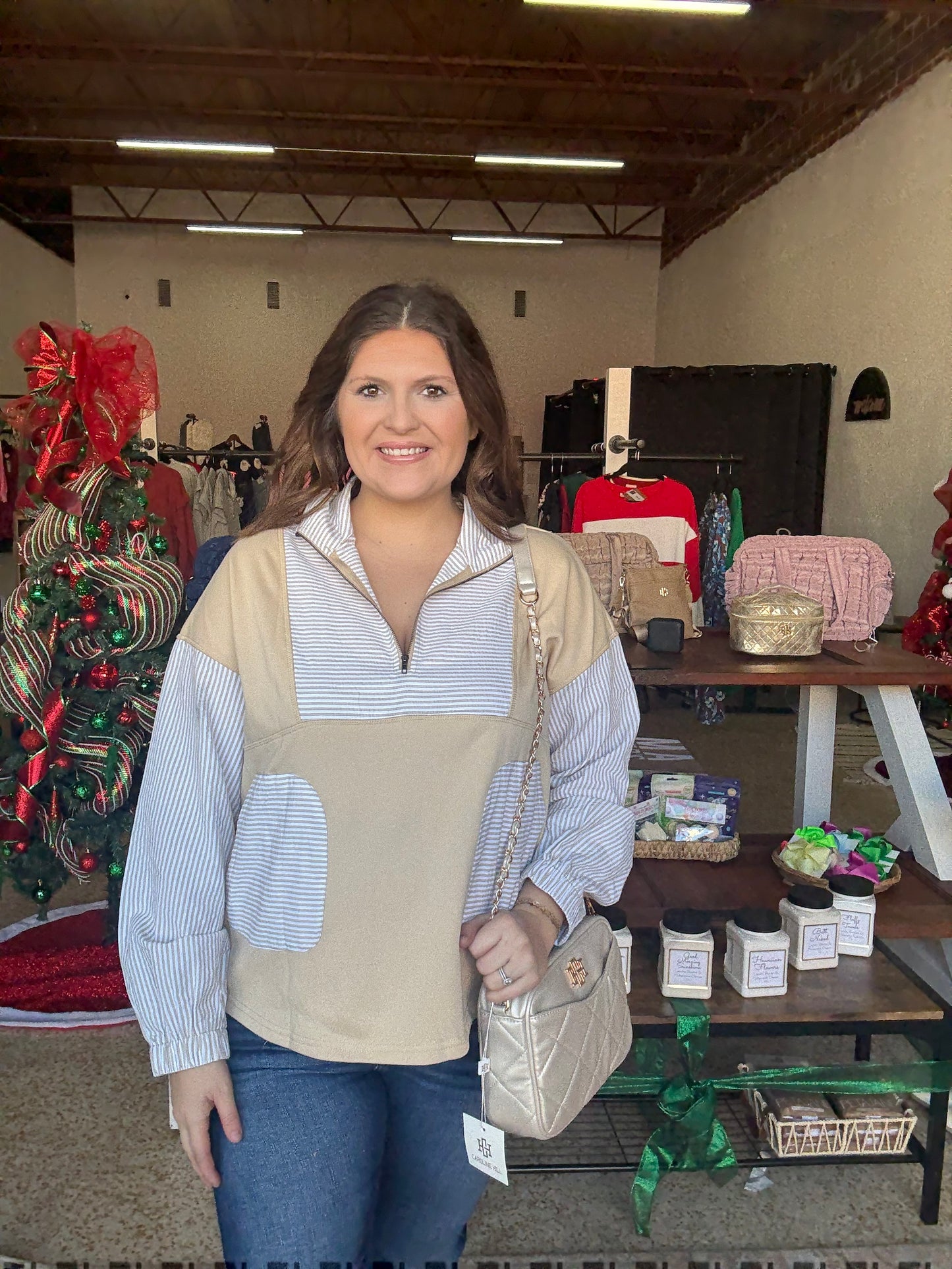Neutrals and Cozy Quarter Zip