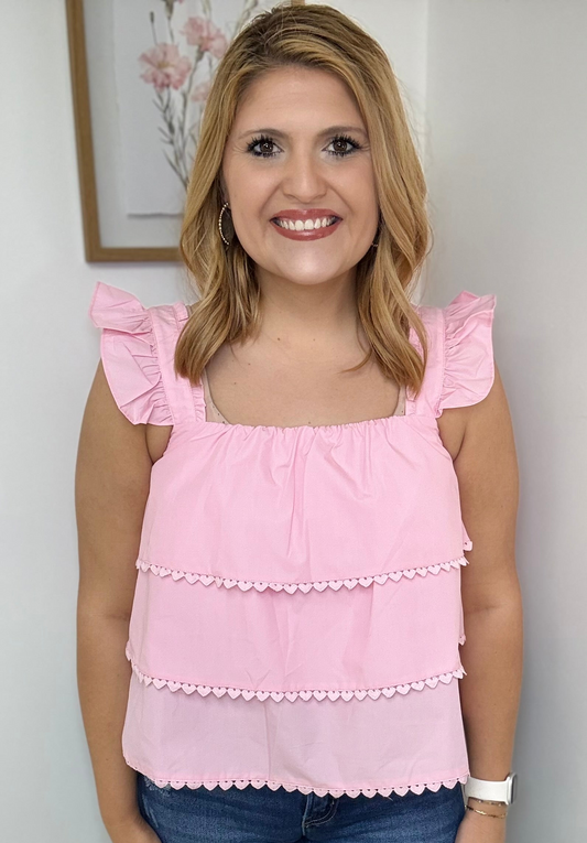 Pretty and Pink Top
