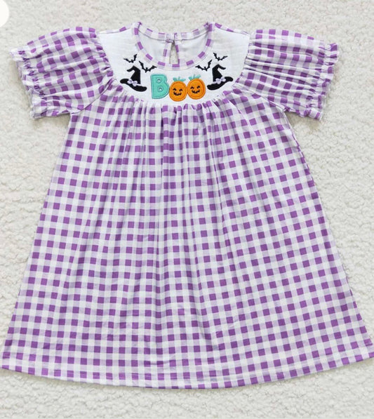 Smocked Boo Dress