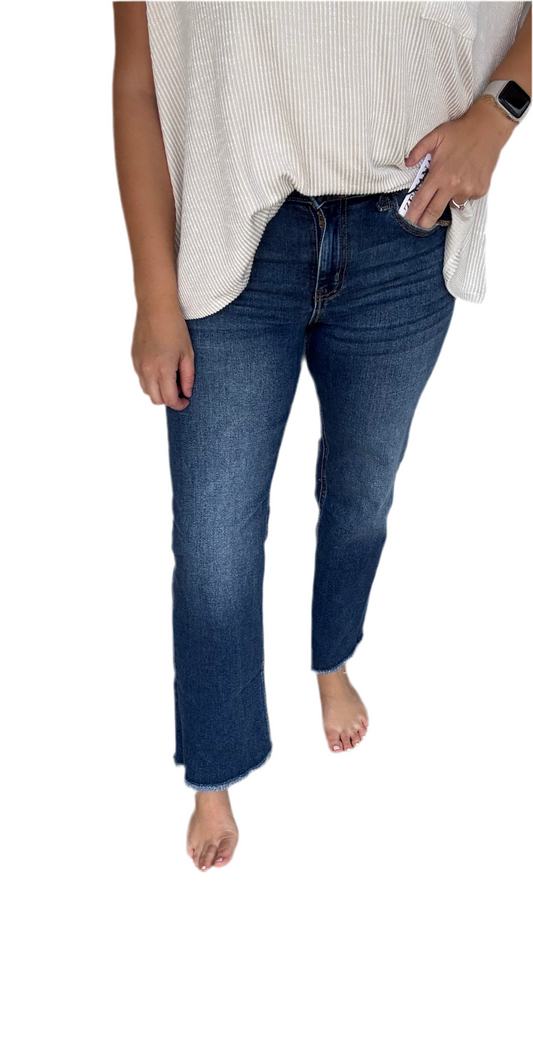 Andy Denim crop jeans