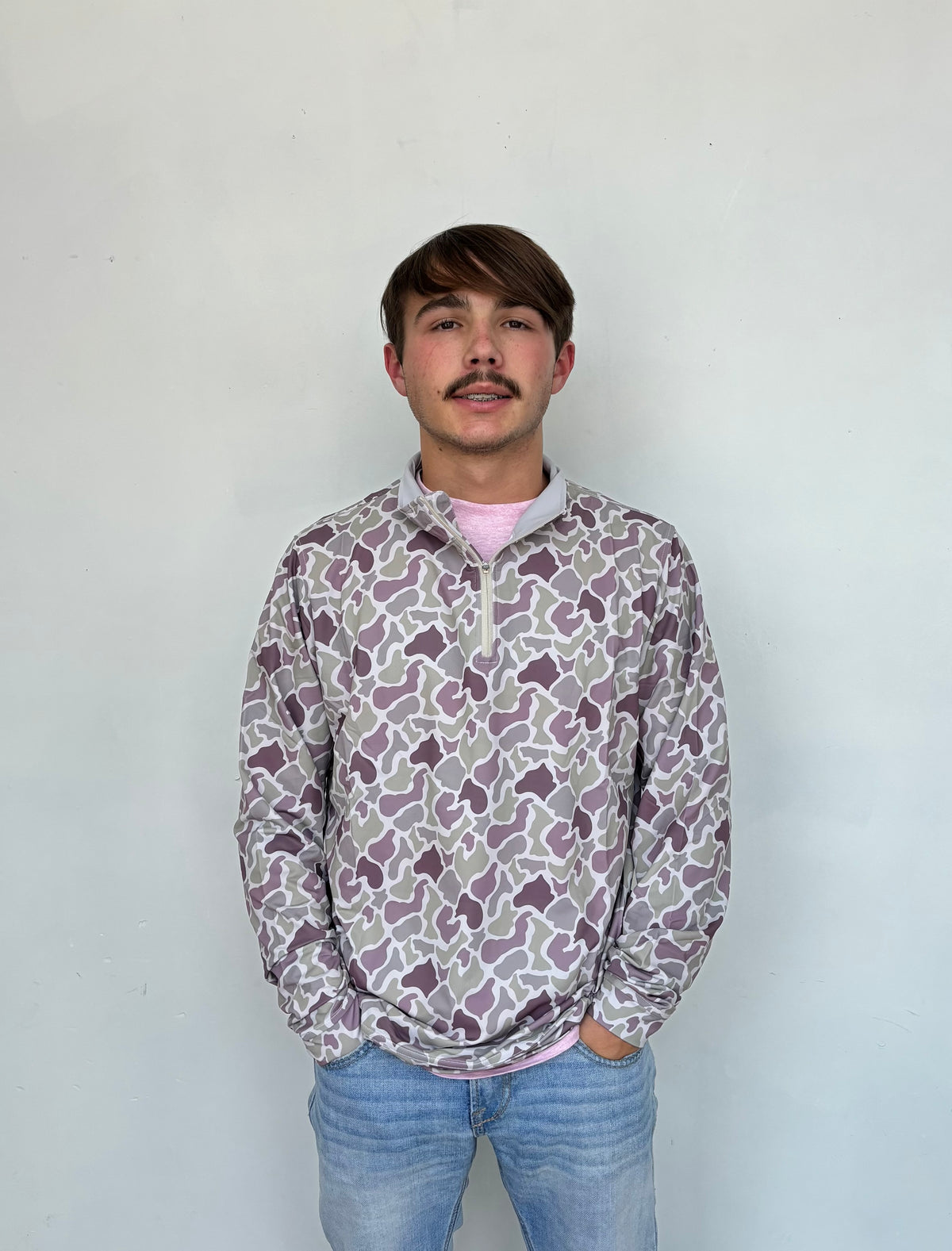 Clark Camo Pullover