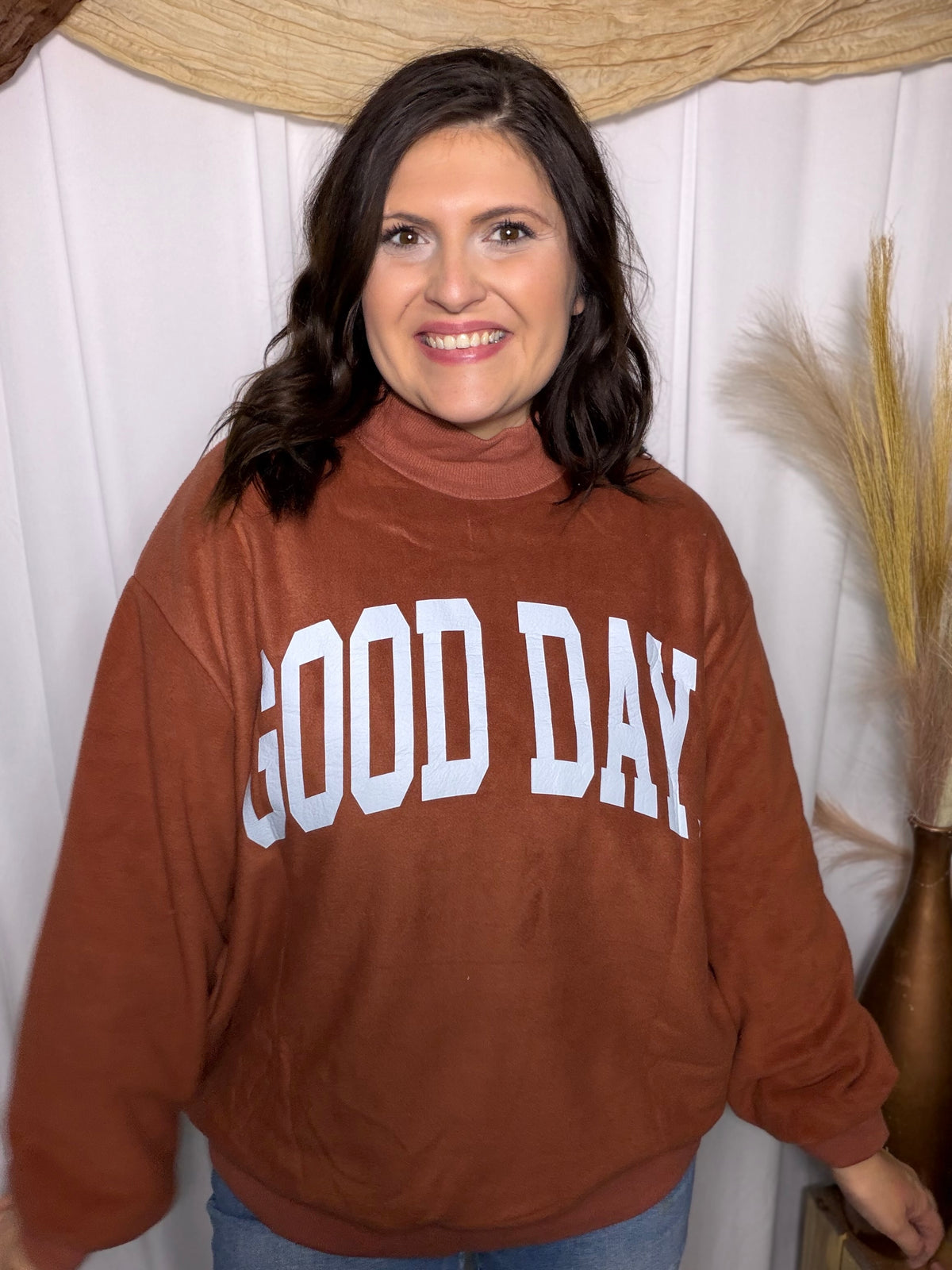 Polka dot/Good Days Pullover