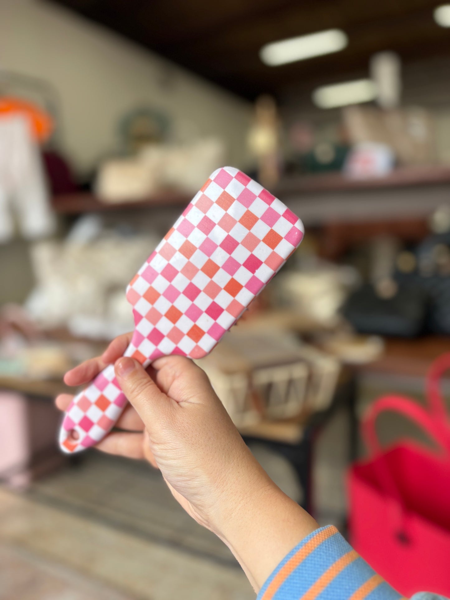 Paddle hair brush