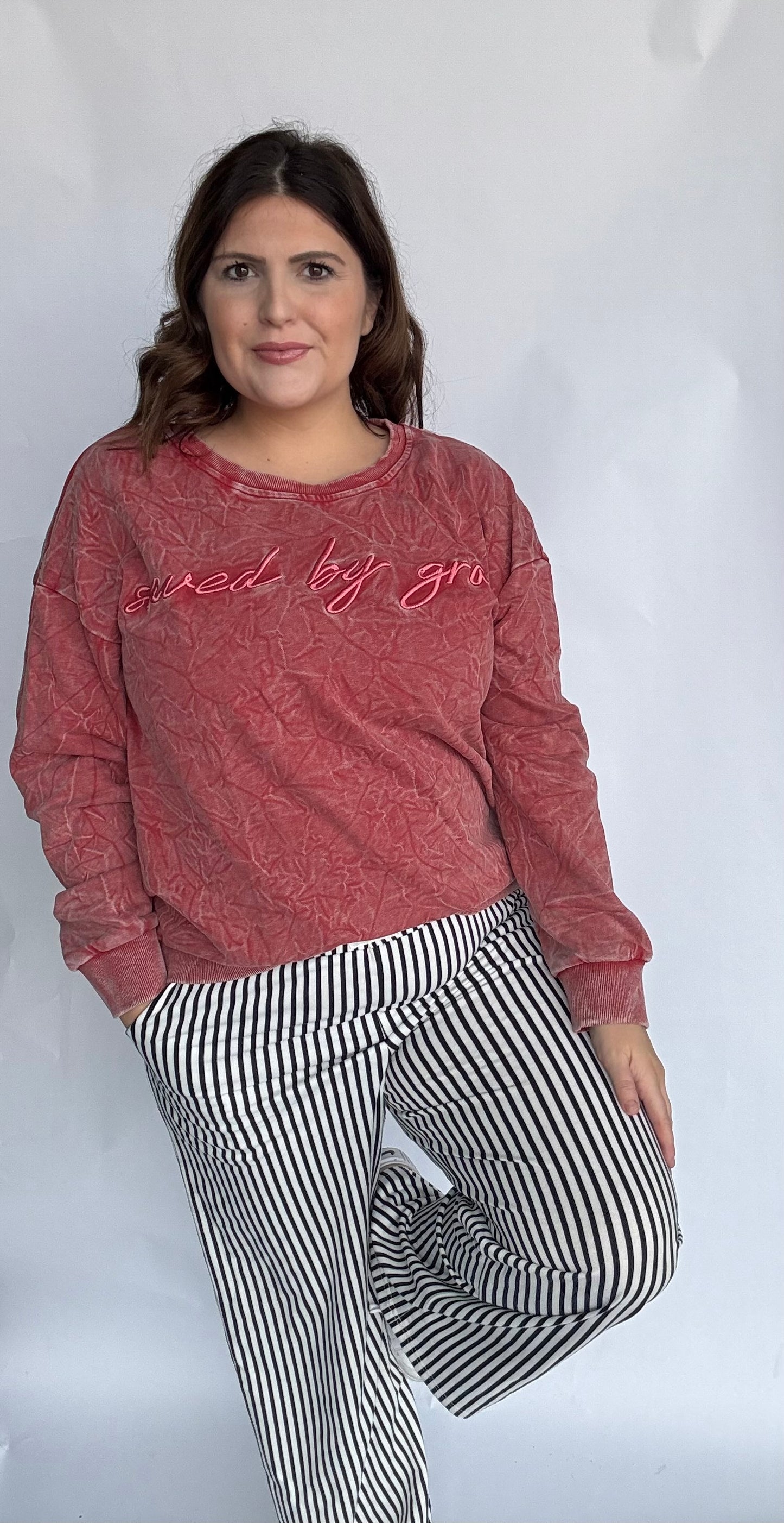 Black and white pants