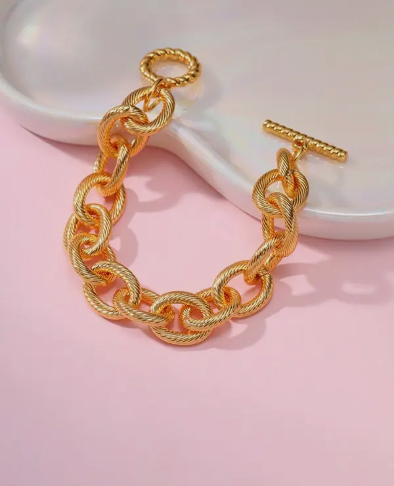 Gold Chain Bracelet