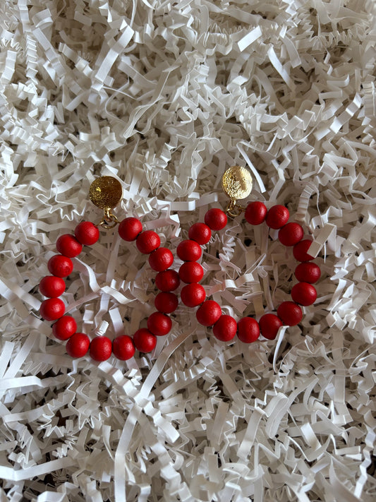 Red Earrings