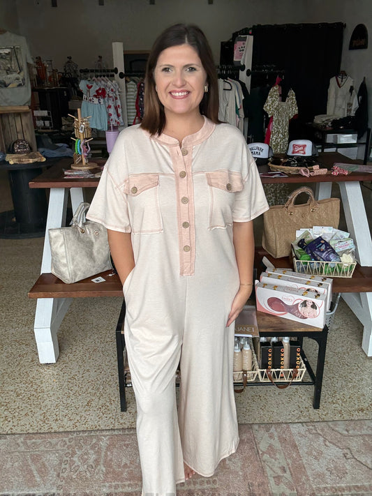 Cream and Sugar  Jumpsuit