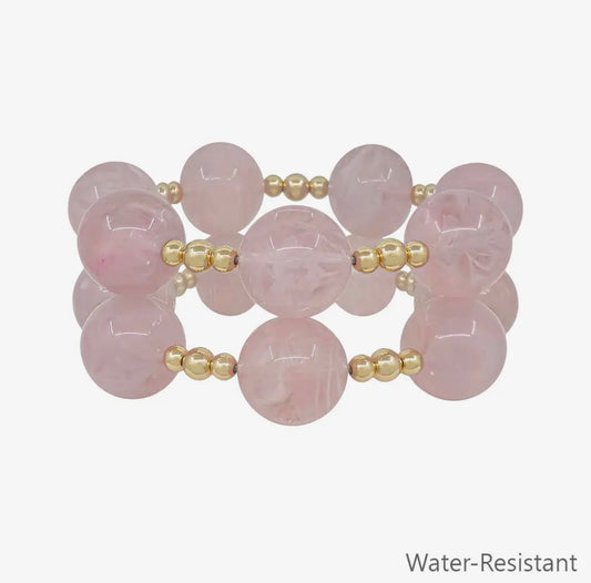 Bubblegum Pink Bracelet Set