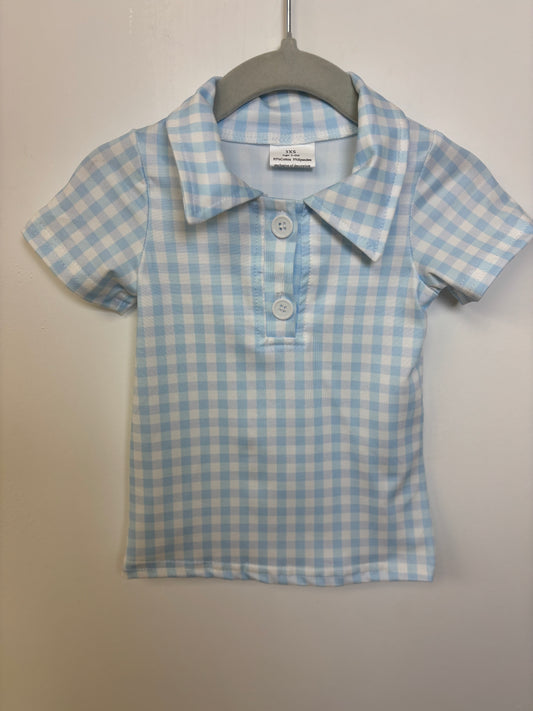 Baby Blue Polo Shirt