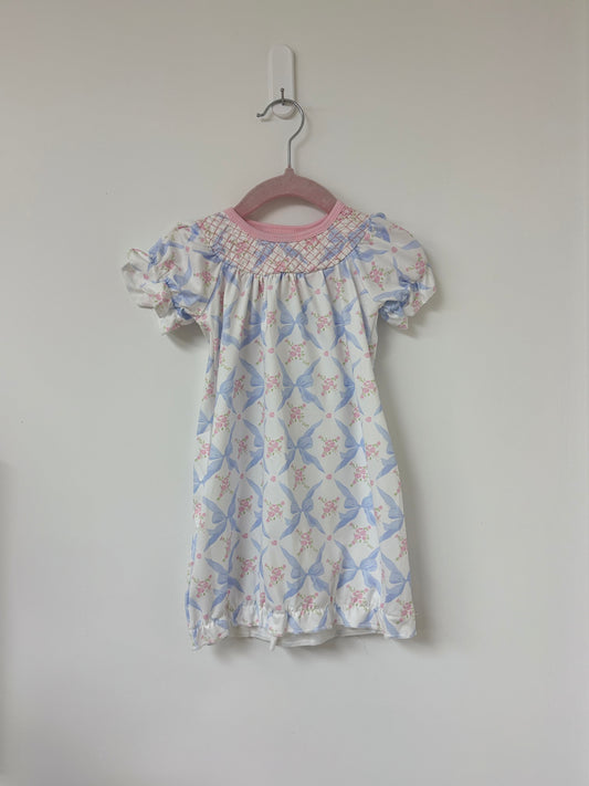 BlueBell Bloom Newborn Dress