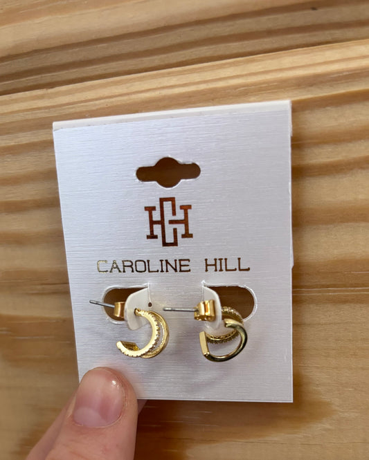 Gold Small Hoops