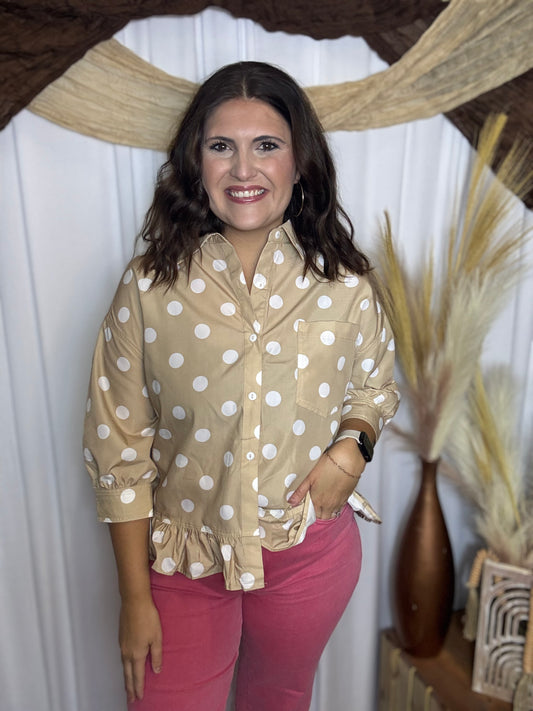 Harvest Dots Top