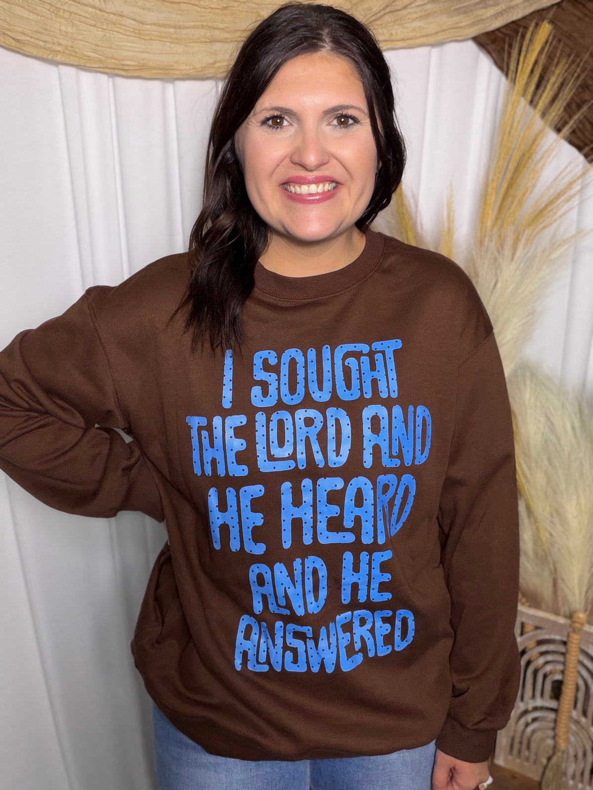 I Sought  the Lord Pullover