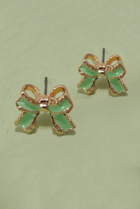 Green Mini Bows