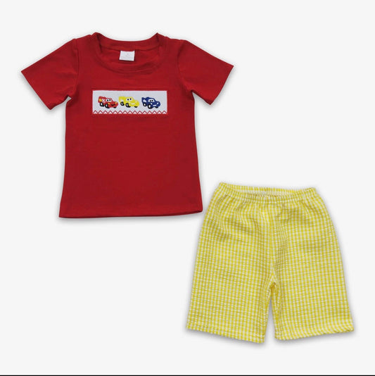 Cars Short Set