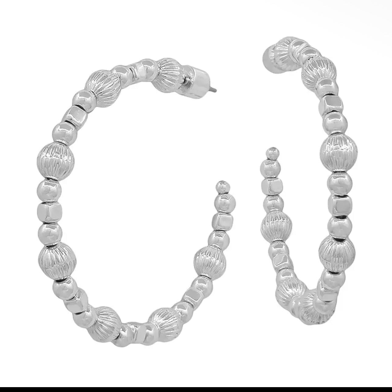 Sterling Hoops