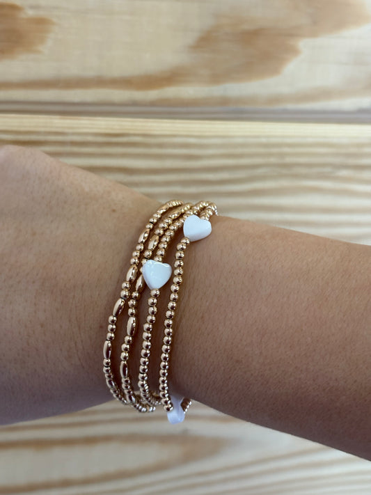 Sweetheart Bracelet Stack